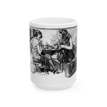 Fool's Gold (3), Screenland, August 1923 - White Coffee Mug 15oz - Go Mug Yourself