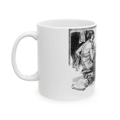 Fool's Gold (3), Screenland, August 1923 - White Coffee Mug - Go Mug Yourself