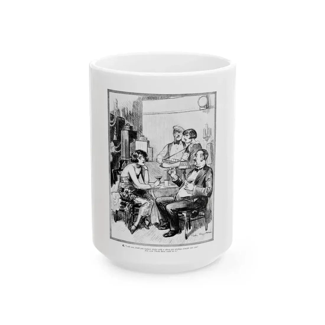 Fool's Gold (6), Screenland, September 1923 - White Coffee Mug 15oz - Go Mug Yourself