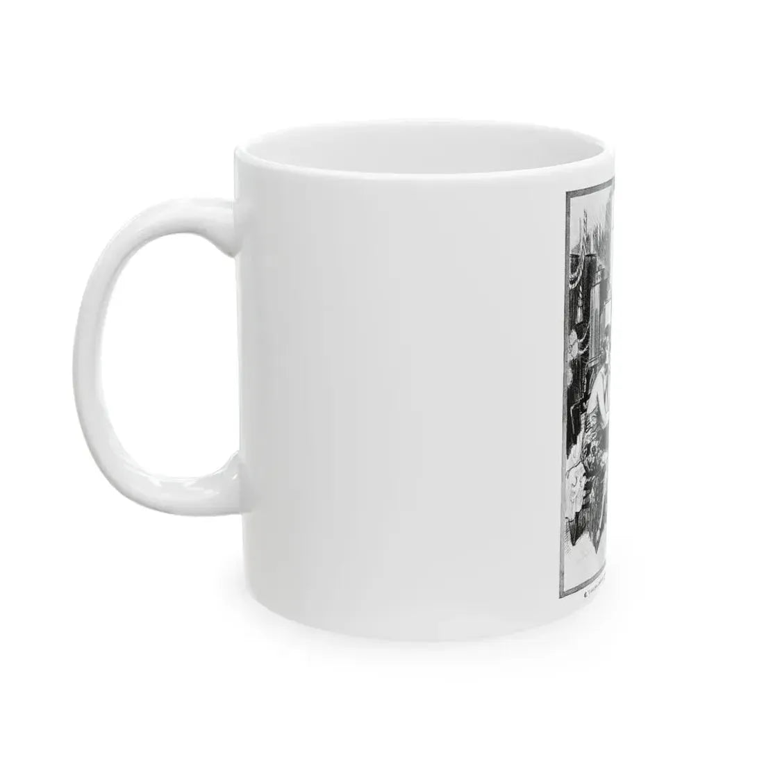 Fool's Gold (6), Screenland, September 1923 - White Coffee Mug - Go Mug Yourself