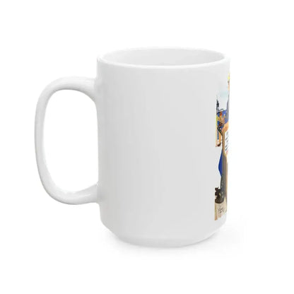 Fool Your Friends, Esquire, September 1949 - White Coffee Mug - Go Mug Yourself