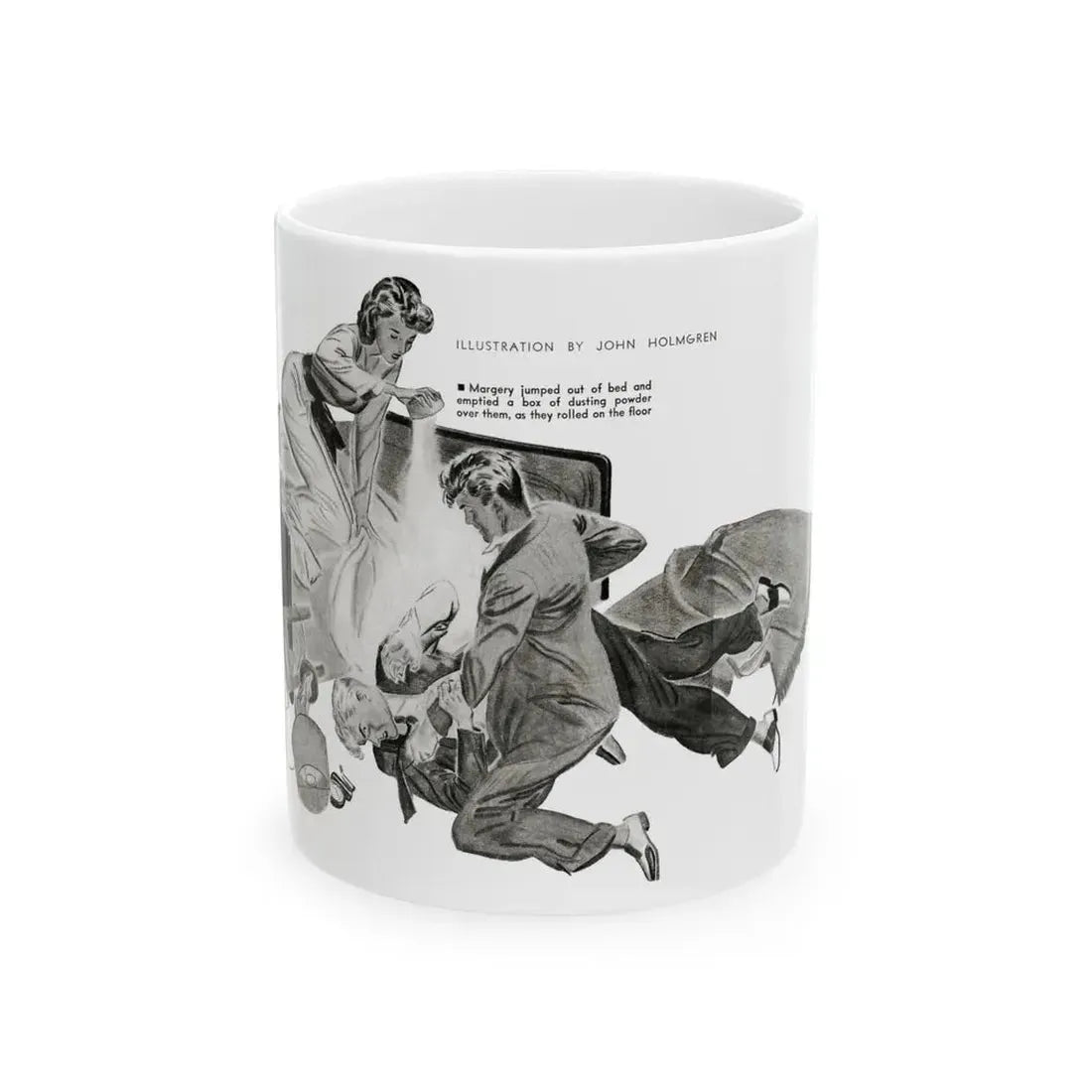 Fools Rush In, College Humor, March 1939 - White Coffee Mug 11oz - Go Mug Yourself