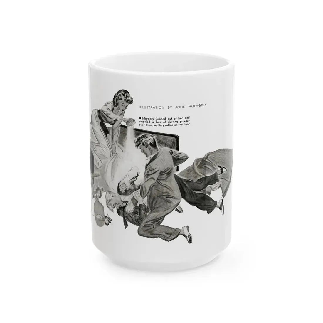 Fools Rush In, College Humor, March 1939 - White Coffee Mug 15oz - Go Mug Yourself