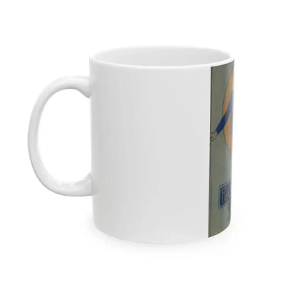Football, 1910 - White Coffee Mug - Go Mug Yourself