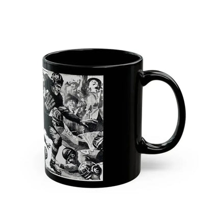 Football Fixers, Sensation magazine, November 1939 - Black Coffee Mug - Go Mug Yourself