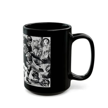 Football Fixers, Sensation magazine, November 1939 - Black Coffee Mug - Go Mug Yourself