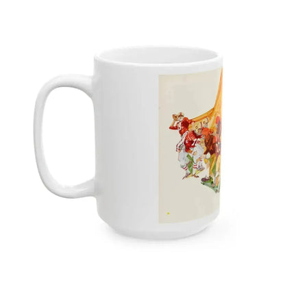 Football Montages - White Coffee Mug - Go Mug Yourself