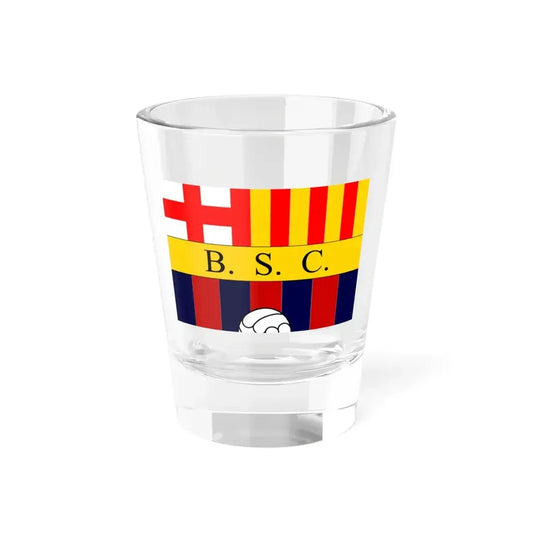 Football of Ecuador - Barcelona SC icon (Ecuador) Shot Glass 1.5oz 1.5oz - Go Mug Yourself