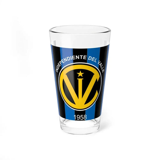 Football of Ecuador - Independiente del Valle icon (Ecuador) Pint Glass 16oz 16oz - Go Mug Yourself