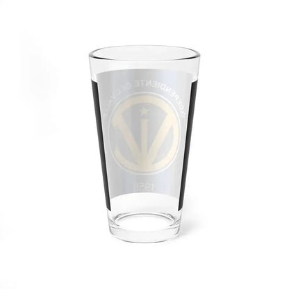 Football of Ecuador - Independiente del Valle icon (Ecuador) Pint Glass 16oz - Go Mug Yourself