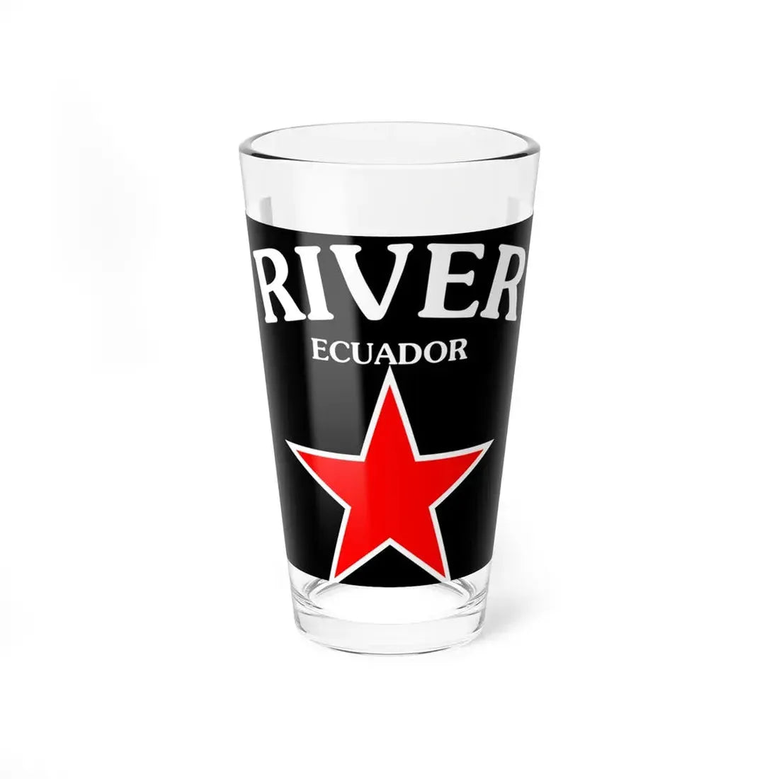 Football of Ecuador - River Ecuador icon (Ecuador) Pint Glass 16oz 16oz - Go Mug Yourself