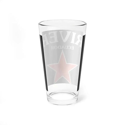 Football of Ecuador - River Ecuador icon (Ecuador) Pint Glass 16oz - Go Mug Yourself
