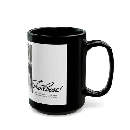 Footloose (Pt. 1), Liberty, May 31, 1941 - Black Coffee Mug - Go Mug Yourself