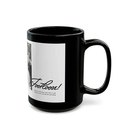 Footloose (Pt. 1), Liberty, May 31, 1941 - Black Coffee Mug - Go Mug Yourself