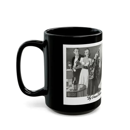 Footloose (Pt. 1), Liberty, May 31, 1941 - Black Coffee Mug - Go Mug Yourself