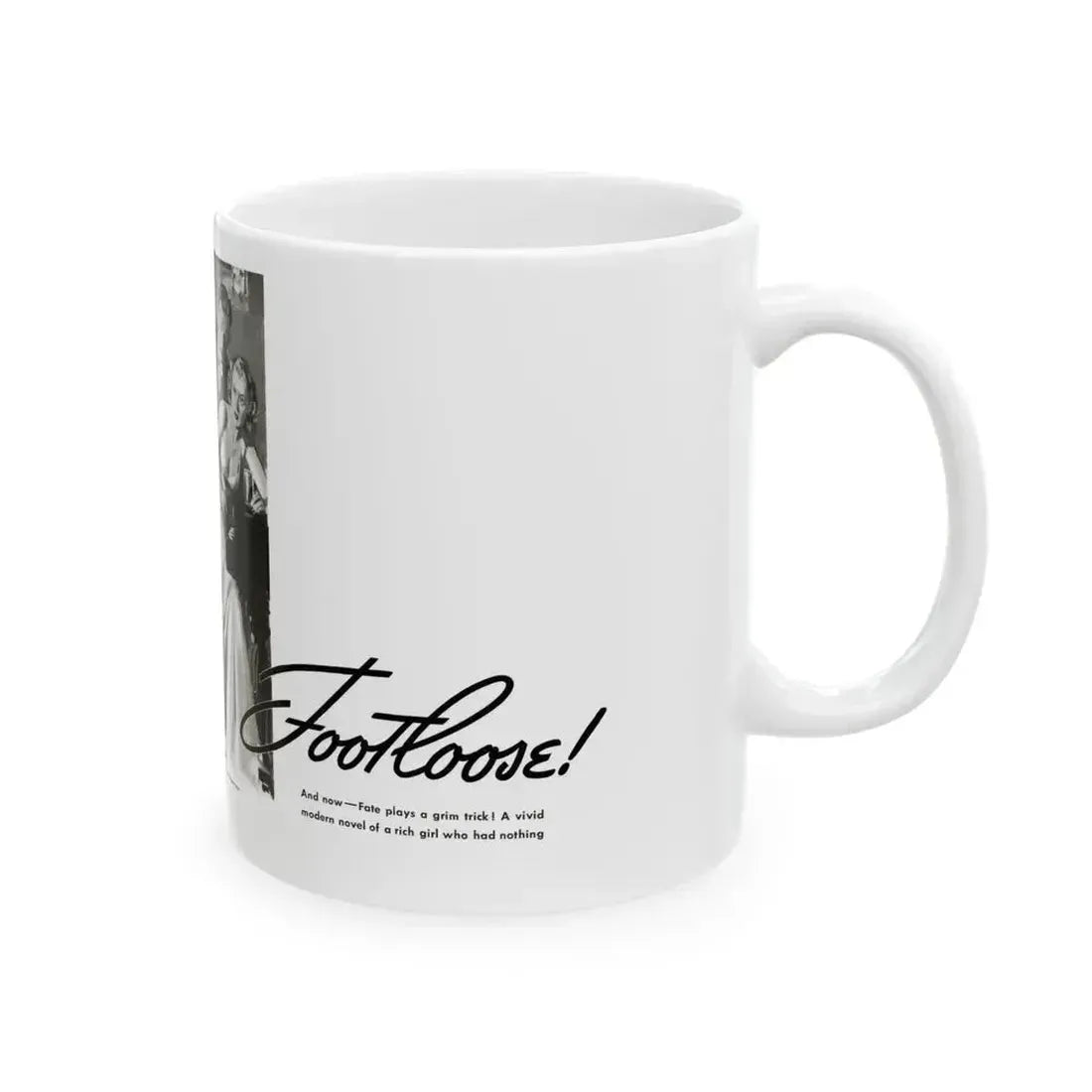 Footloose (Pt. 1), Liberty, May 31, 1941 - White Coffee Mug - Go Mug Yourself