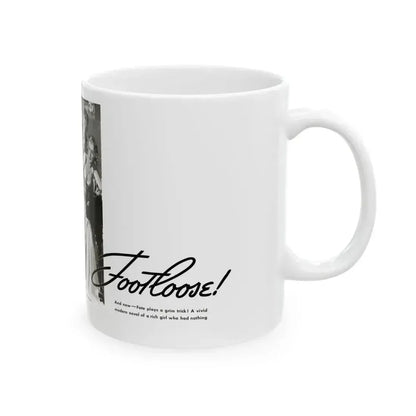 Footloose (Pt. 1), Liberty, May 31, 1941 - White Coffee Mug - Go Mug Yourself