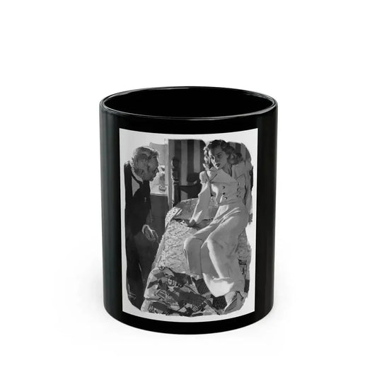 Footloose (Pt. 2), Liberty magazine, June 7, 1941 - Black Coffee Mug 11oz - Go Mug Yourself