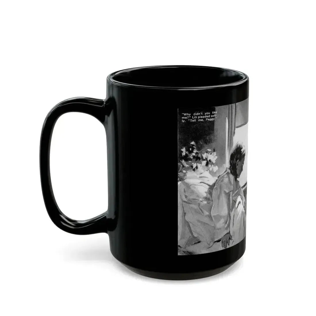 Footloose (Pt. 3), Liberty magazine, June 14, 1941 - Black Coffee Mug - Go Mug Yourself