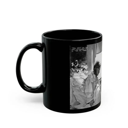 Footloose (Pt. 3), Liberty magazine, June 14, 1941 - Black Coffee Mug - Go Mug Yourself