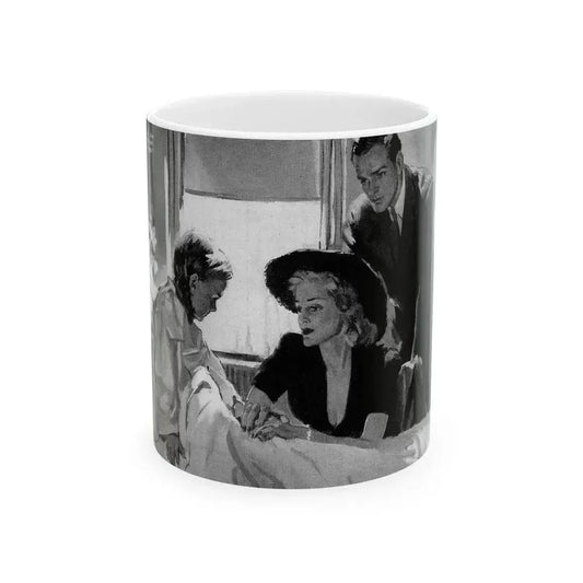 Footloose (Pt. 3), Liberty magazine, June 14, 1941 - White Coffee Mug 11oz - Go Mug Yourself