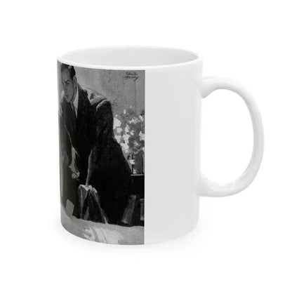 Footloose (Pt. 3), Liberty magazine, June 14, 1941 - White Coffee Mug - Go Mug Yourself