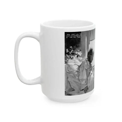 Footloose (Pt. 3), Liberty magazine, June 14, 1941 - White Coffee Mug - Go Mug Yourself
