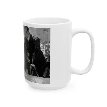 Footloose (Pt. 3), Liberty magazine, June 14, 1941 - White Coffee Mug - Go Mug Yourself
