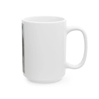 Footsteps in the Dark by Margaret Blake, Woman magazine, 1966 - White Coffee Mug - Go Mug Yourself