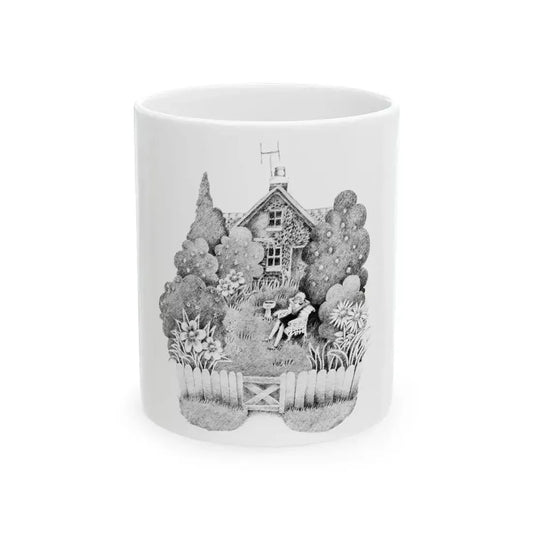 For a gardening article, 1973 - White Coffee Mug 11oz - Go Mug Yourself