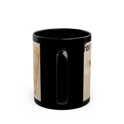 For a Good Start, Esso Oil advertisement, 1950 - Black Coffee Mug - Go Mug Yourself