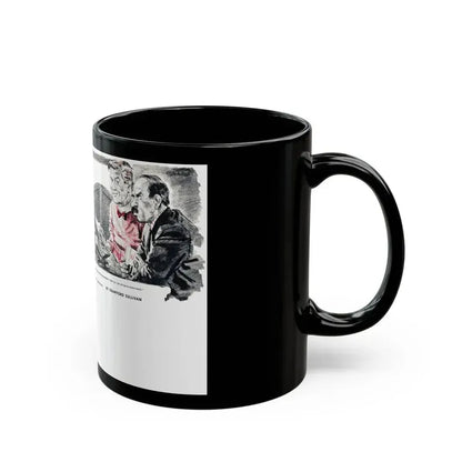 For A Lady's Honor, Liberty magazine, May, 1948 - Black Coffee Mug - Go Mug Yourself