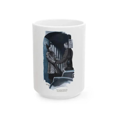 For All of Our Lives, McCall's magazine, June 1938 - White Coffee Mug 15oz - Go Mug Yourself