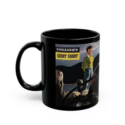 For Divers Reasons, Collier's, July 31, 1948 - Black Coffee Mug - Go Mug Yourself