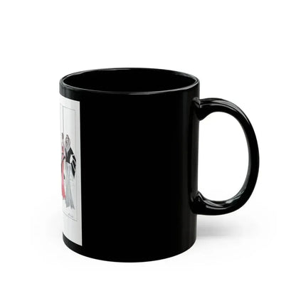 For Gala Evenings, Ladies' Home Journal, December 1931 - Black Coffee Mug - Go Mug Yourself