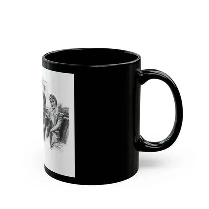 For Just A Few Photographs by Grace Elliott Taylor, Woman And Home, 1944 - Black Coffee Mug - Go Mug Yourself