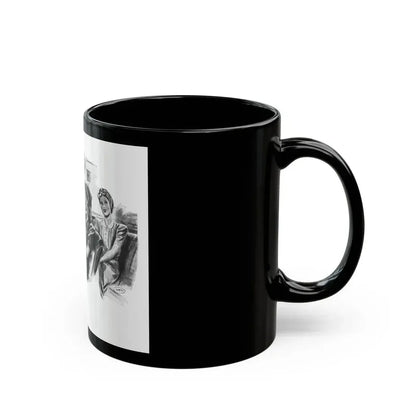 For Just A Few Photographs by Grace Elliott Taylor, Woman And Home, 1944 - Black Coffee Mug - Go Mug Yourself