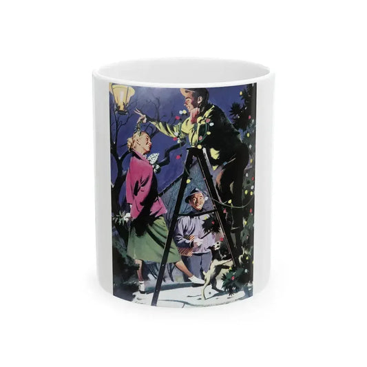 For Karen, Woman's Day, December 1950 - White Coffee Mug 11oz - Go Mug Yourself