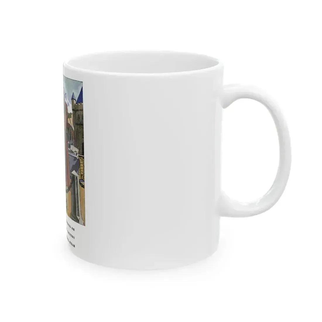 For Motoring Or General Country..., Esquire, January 1934 - White Coffee Mug - Go Mug Yourself