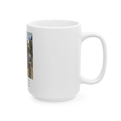 For Motoring Or General Country..., Esquire, January 1934 - White Coffee Mug - Go Mug Yourself