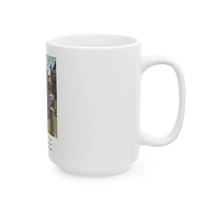 For Motoring Or General Country..., Esquire, January 1934 - White Coffee Mug - Go Mug Yourself