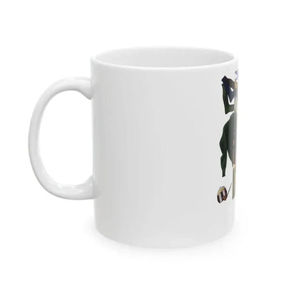 For Motoring Or General Country..., Esquire, January 1934 - White Coffee Mug - Go Mug Yourself