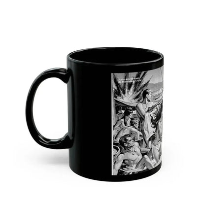 For-Sailors-Only Wench of Saigon, Men magazine, January 1965 - Black Coffee Mug - Go Mug Yourself