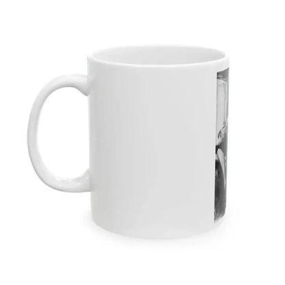 For Snow On The High Ground by Ruth Cameron Ward (1), Woman And Home, 1942 - White Coffee Mug - Go Mug Yourself