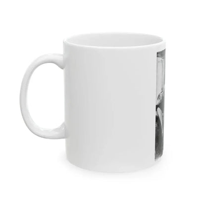 For Snow On The High Ground by Ruth Cameron Ward (1), Woman And Home, 1942 - White Coffee Mug - Go Mug Yourself