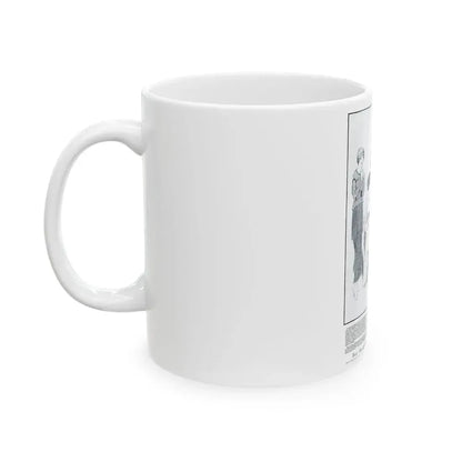 For the girl who is going away to school, Harper's Bazaar, August 1914 - White Coffee Mug - Go Mug Yourself