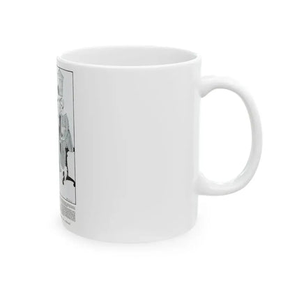 For the girl who is going away to school, Harper's Bazaar, August 1914 - White Coffee Mug - Go Mug Yourself