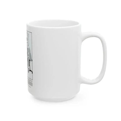 For the girl who is going away to school, Harper's Bazaar, August 1914 - White Coffee Mug - Go Mug Yourself