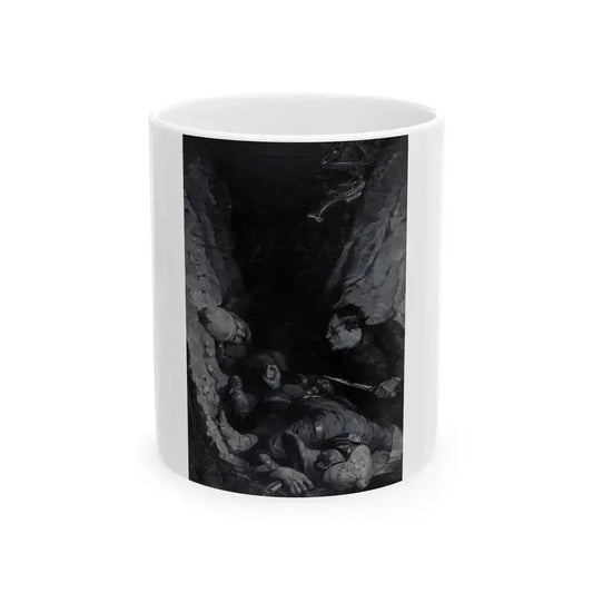For the Great Father, Scribner's magazine interior illustration, March 1917 - White Coffee Mug 11oz - Go Mug Yourself