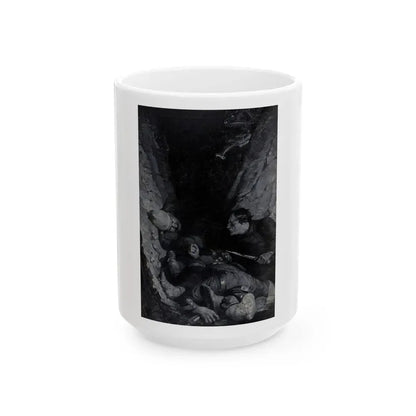 For the Great Father, Scribner's magazine interior illustration, March 1917 - White Coffee Mug 15oz - Go Mug Yourself